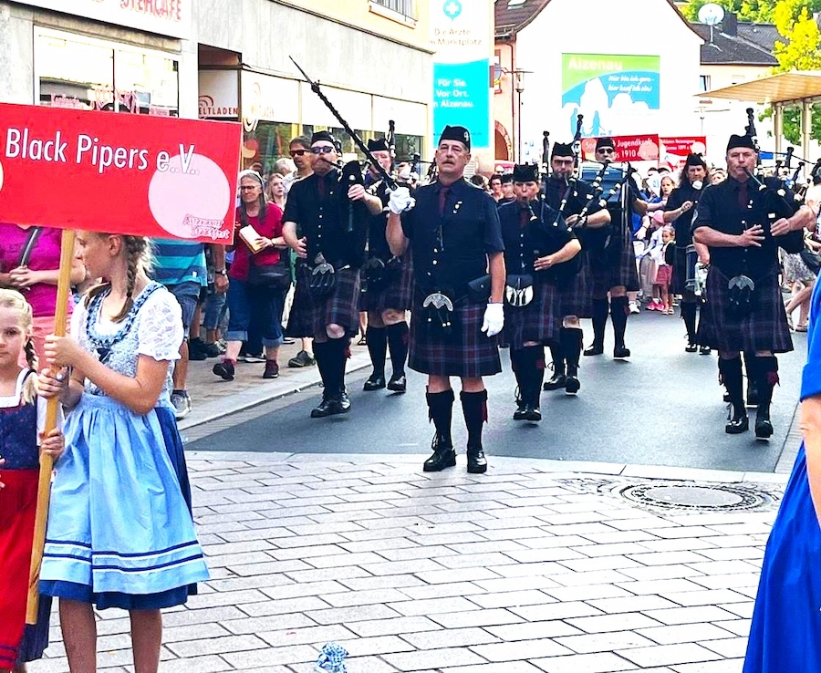 Stadtfest Alzenau 2024 Marsch